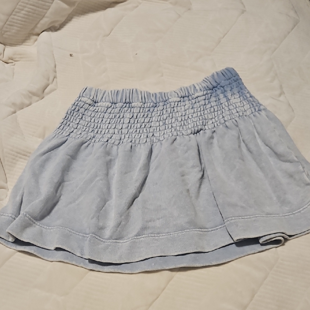 Light Blue Women's Skirt